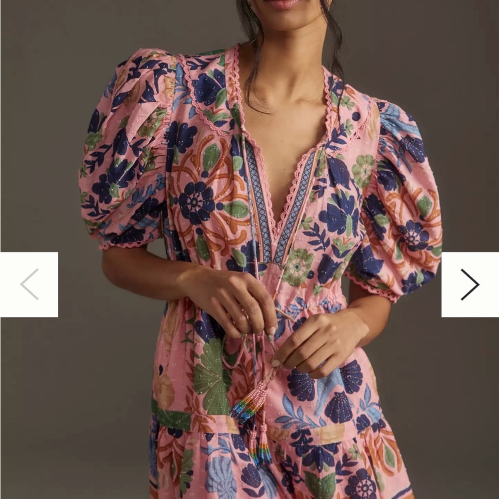 Farm Rio Seashell Dress - Large
